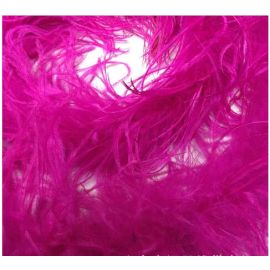 Ostrich Boa 1 ply 2 Yards 6 Feet-Fuchsia