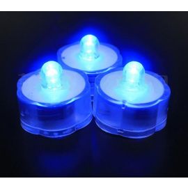 Flower Shape Led Submersible Floral Lights /FloraLytes 12 Pieces -Blue