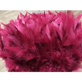 Burgundy Chandlles Trims Fringe Sew on  Feathers 10 Yards/Piece