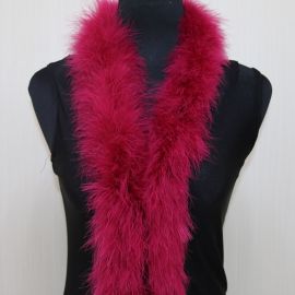 Burgundy Marabou Fluffy Boa 6 feet 2 Yards 50g Very Thick