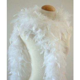 White Chandelle Boa 6 feet 60G