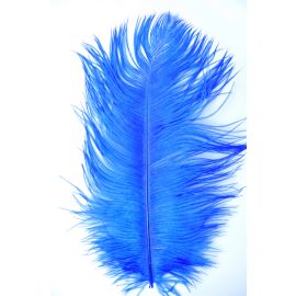 Blue/Royal Blue Ostrich Feathers 10-12 inches 100 Pieces