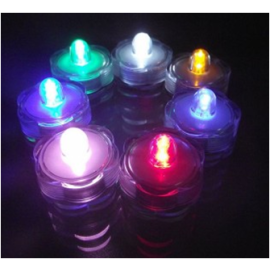 Flower Shape Led Submersible Floral Lights /FloraLytes 12 Pieces -White
