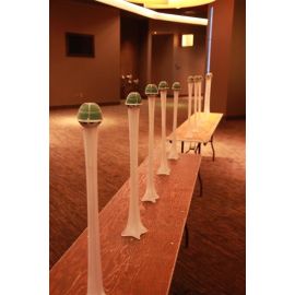 Premium Foam Bouquet  Holder/Floral Stem/Straight Floral Foam  8" 6 Pieces
