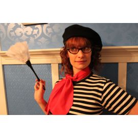 White Turkey Feather Duster/Tickler