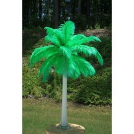Green/Emerald Green Ostrich Feather Centerpieces/Feather Plume Palm Tree6 Sets