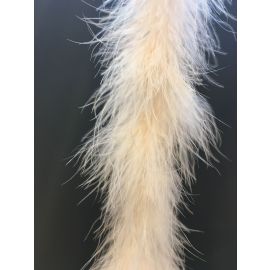 Ivory Marabou Fluffy Boa 6 feet 25G