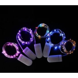 Indoor LED String Lights 12 Pieces for Tower Vases - Red