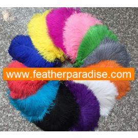 Purple Ostrich Feathers 6-8 inches 100 Pieces