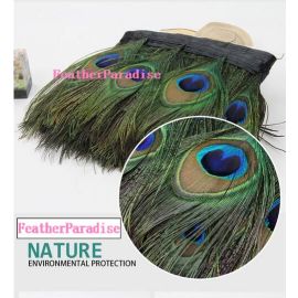 Peacock Eyes Trim Peacock Eyes Fringe 1 yard