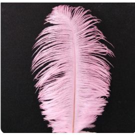 Baby Pink/Light Pink/Candy Pink Ostrich Feathers 12 Pieces-10-12 inch
