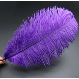 Sale!!! Purple Ostrich Feathers 12-14 inches 100 Pieces