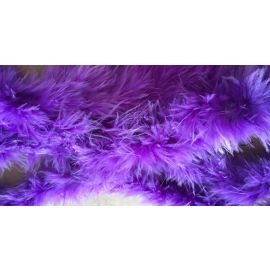Purple Marabou Fluffy Boa 6 feet 20G