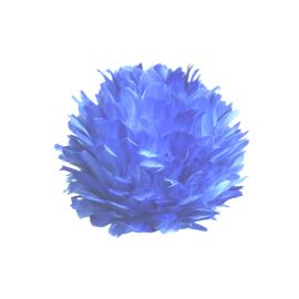 New version! 14 Inches Feather ball/Centerpieces Ball/Large Decorate Balls-Royal Blue