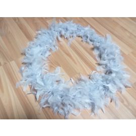 Silver Chandelle Boa-6 feet 40G