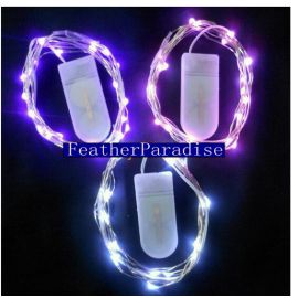 Indoor LED String Lights 12 Pieces for Tower Vases -TEAL