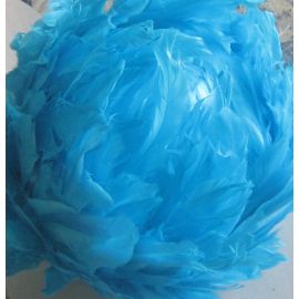 Premium Feather Balls/ Rose Balls/Flower Balls/Ornaments Turquoise 16 Inch