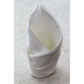 White Polyester napkin 48cm*48cm
