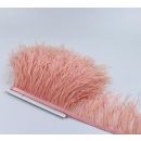 10 Yard Ostrich Fringe Tapes Trims-Blush Pink